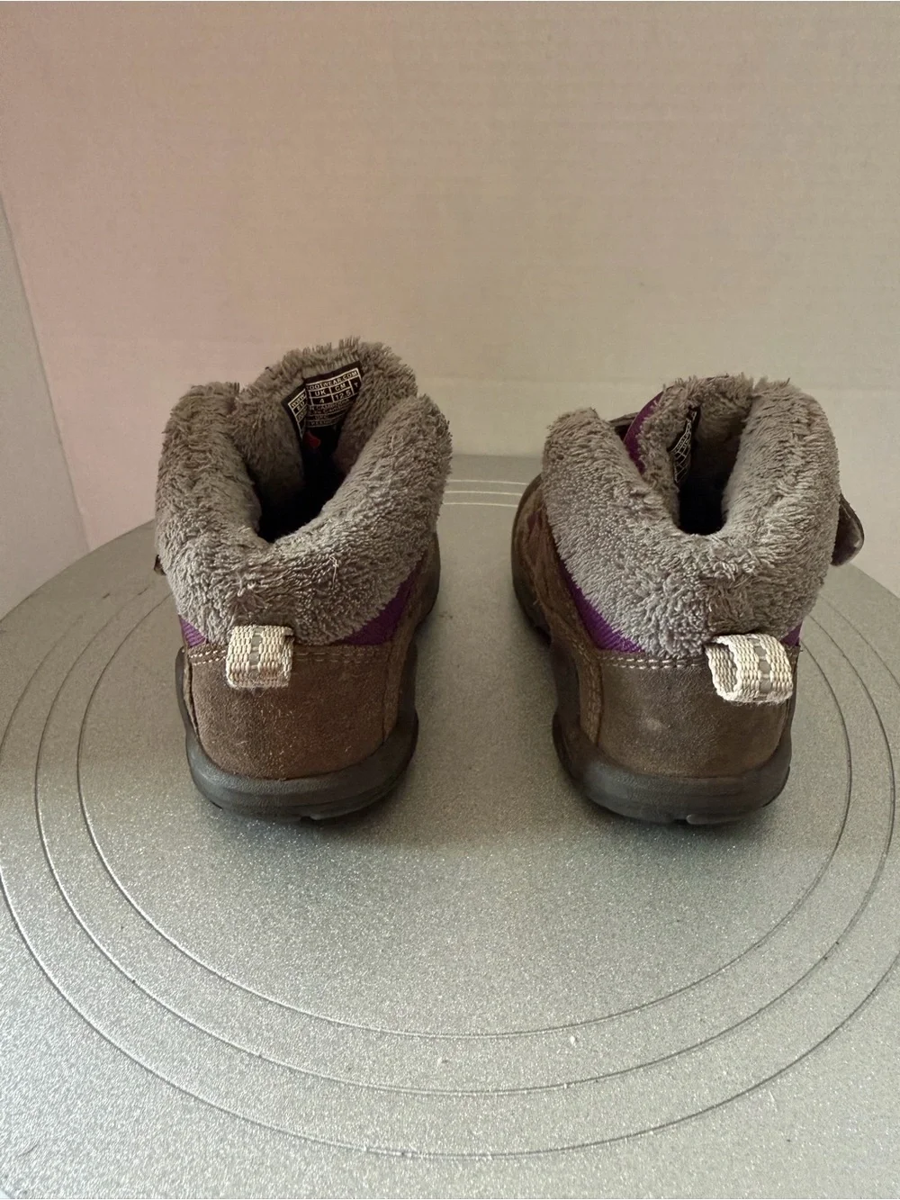 Keen knotch chukka mid High insulated boots size infant 5 Purple/Grey ColorWay